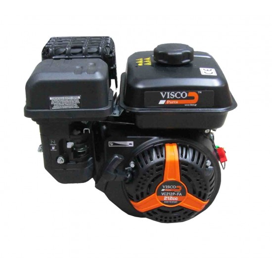 VC212P-FA Βενζινοκινητήρας VISCO Με Πάσο & Φ.Αέρος 212cc -7.0 HP
